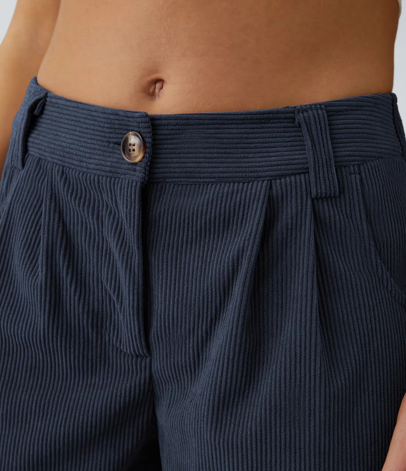 Aurella Cord™ – Mid Rise Corduroy Pants