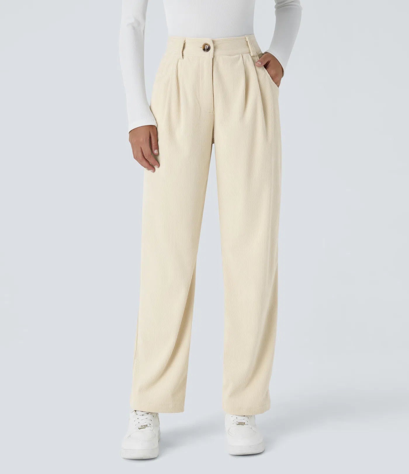 Aurella Cord™ – Mid Rise Corduroy Pants