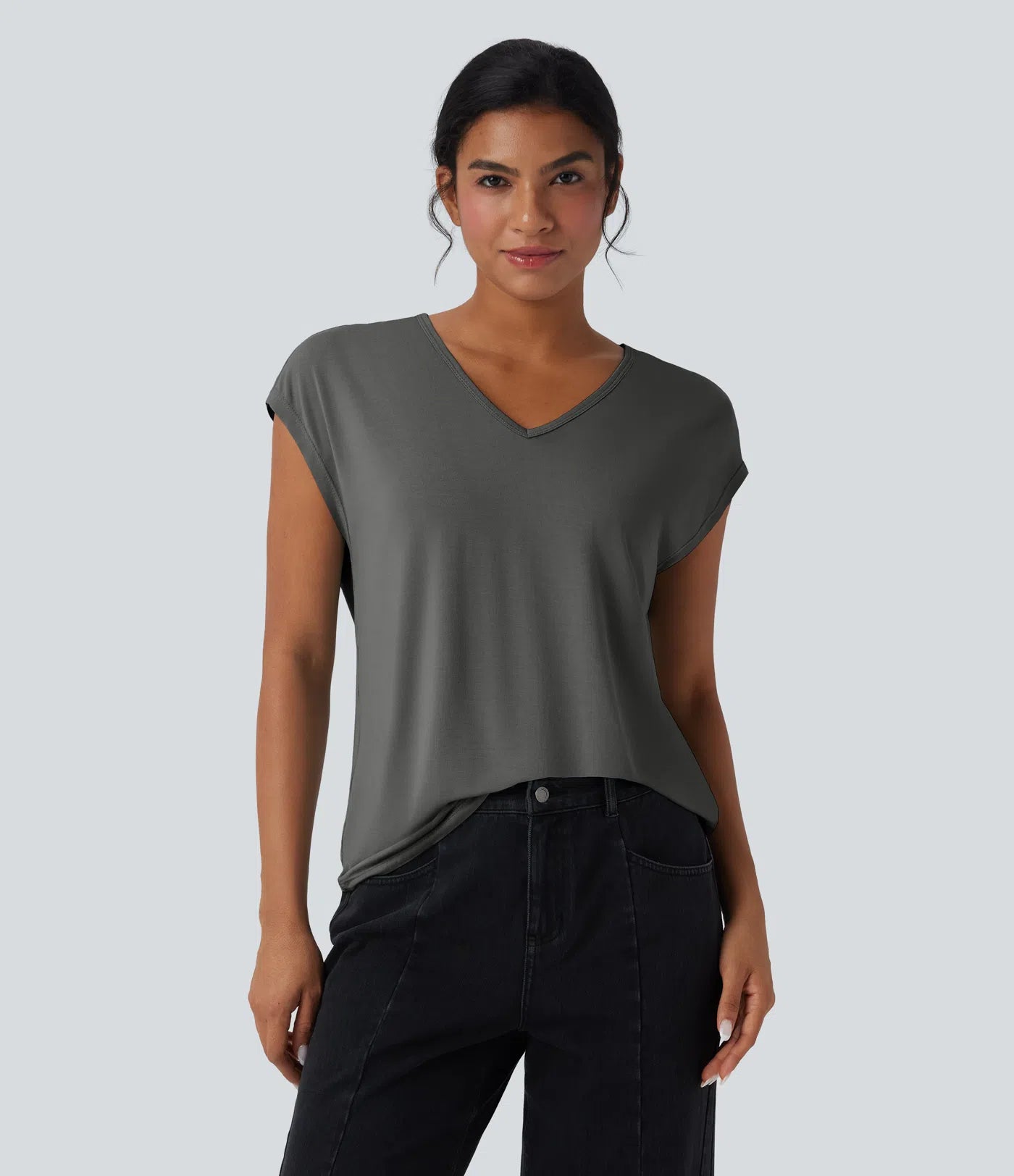 Aurella Flex™ – Essential V-Neck Shirt