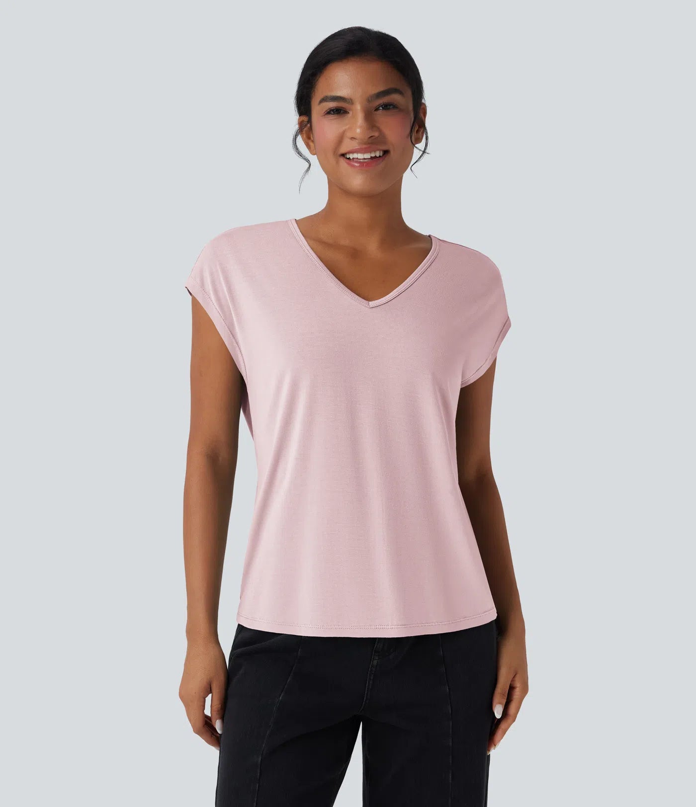 Aurella Flex™ – Essential V-Neck Shirt