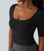 Aurella Airy™ – Soft Touch V-Neck Shirt