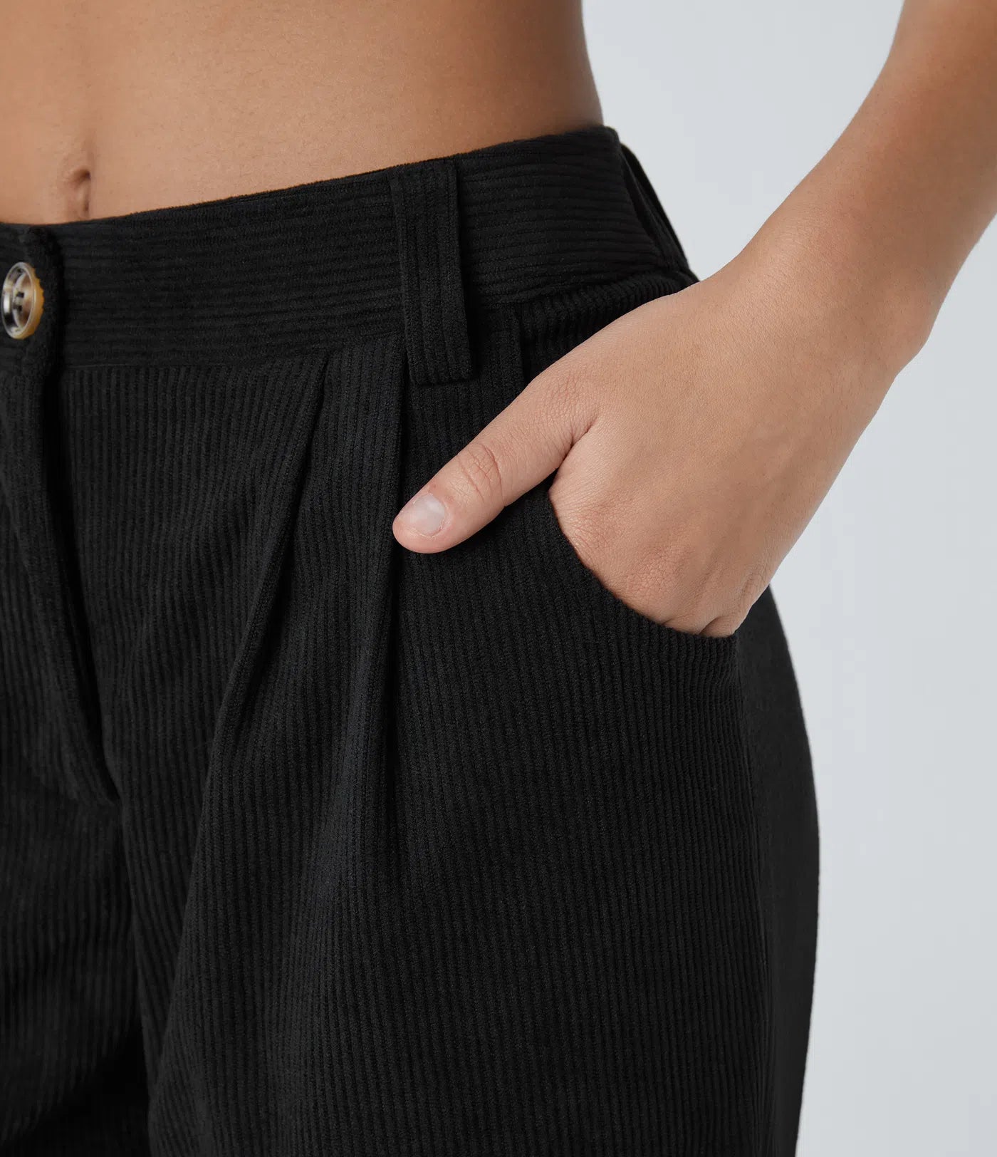 Aurella Cord™ – Mid Rise Corduroy Pants