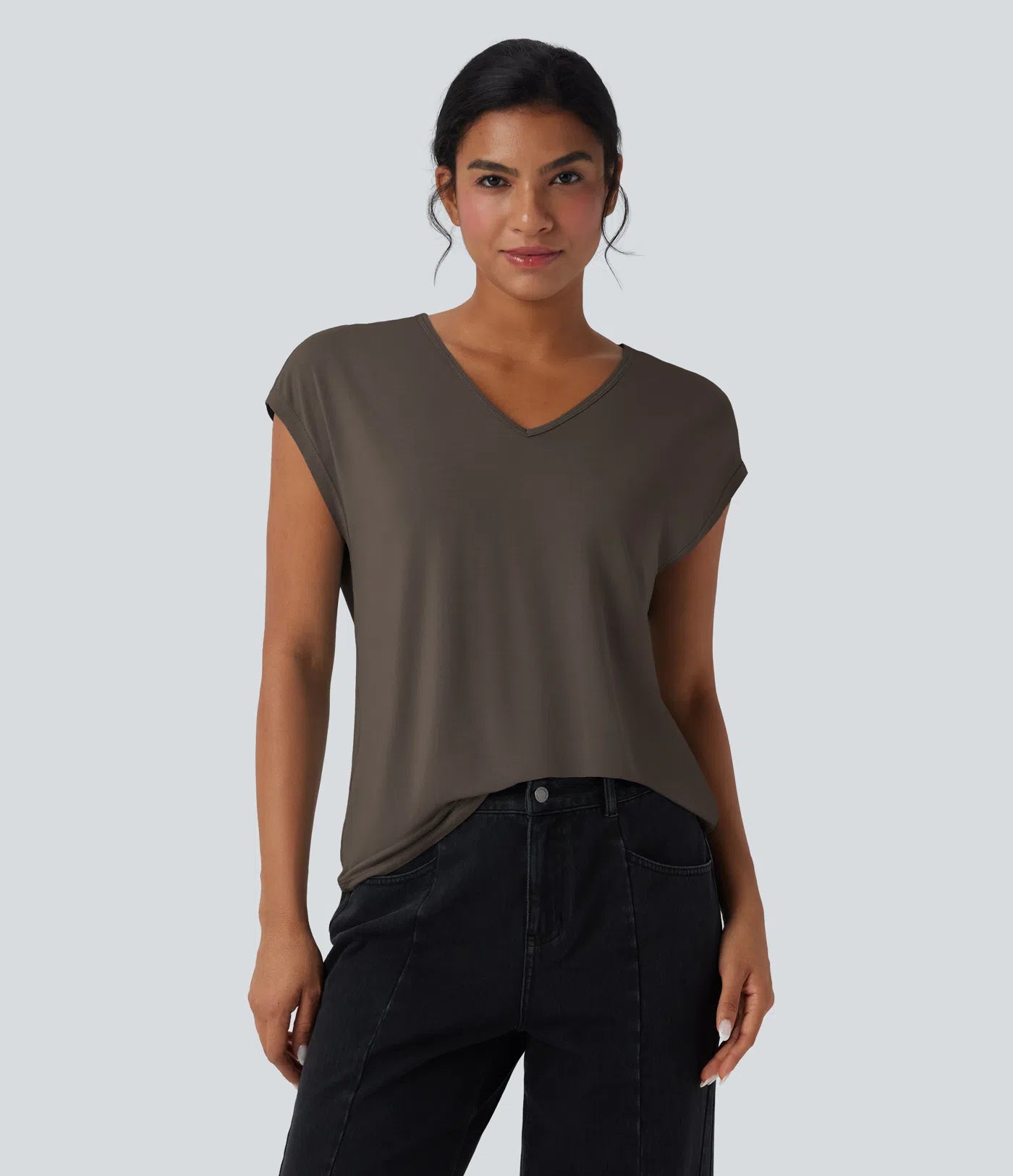 Aurella Flex™ – Essential V-Neck Shirt