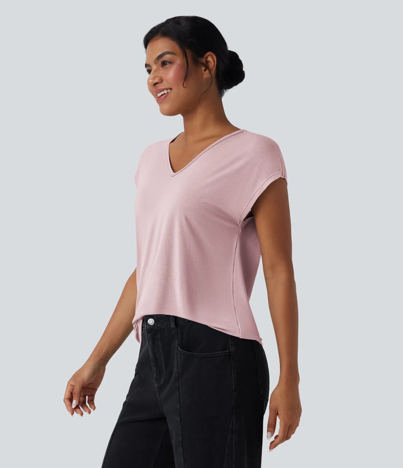 Aurella Flex™ – Essential V-Neck Shirt