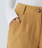 Aurella Cord™ – Mid Rise Corduroy Pants