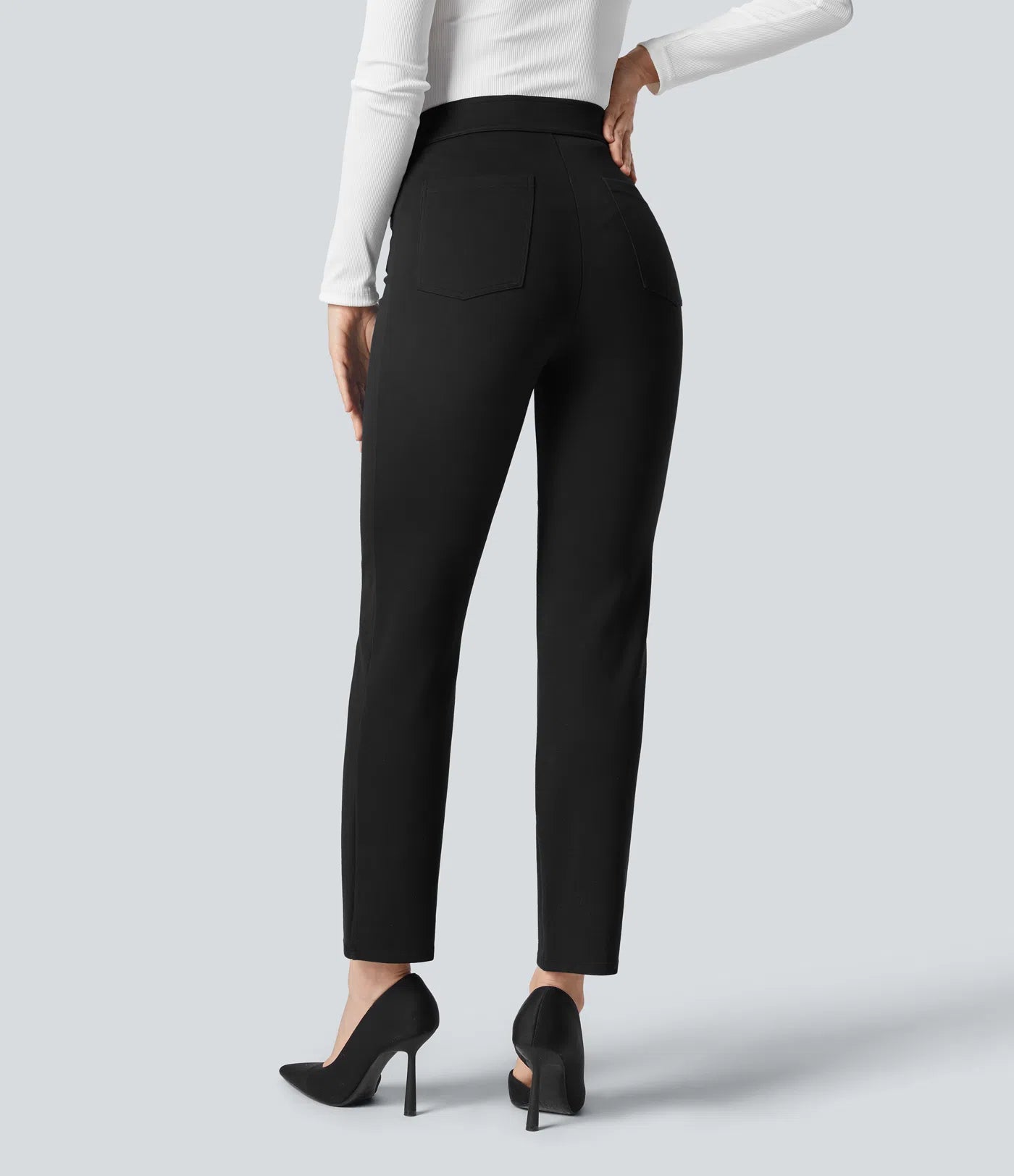 Aurella Flex™ – Stretch Arbeits-Hose mit hohem Bund & Seitentaschen