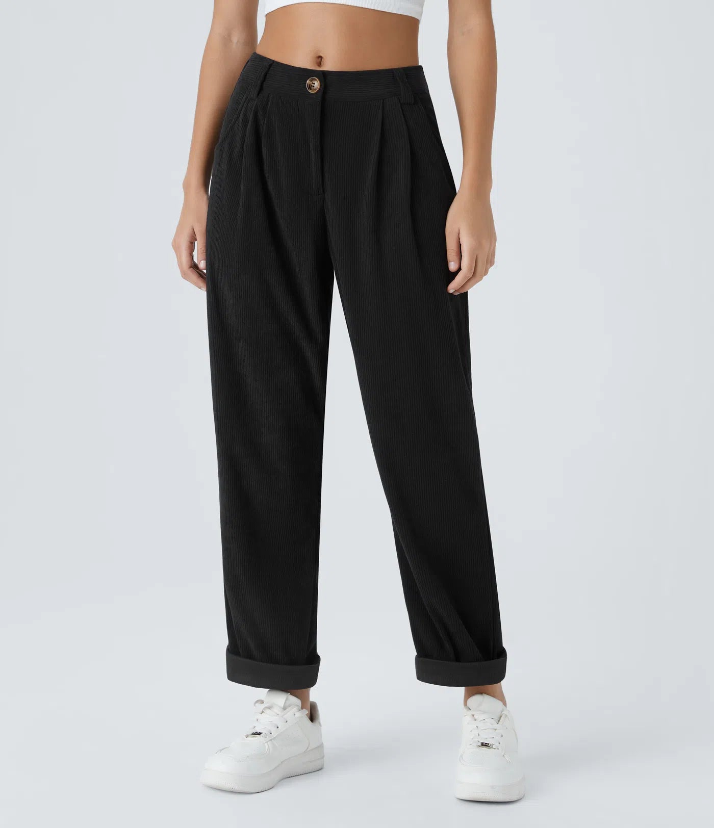 Aurella Cord™ – Mid Rise Corduroy Pants