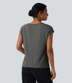 Aurella Flex™ – Essential V-Neck Shirt