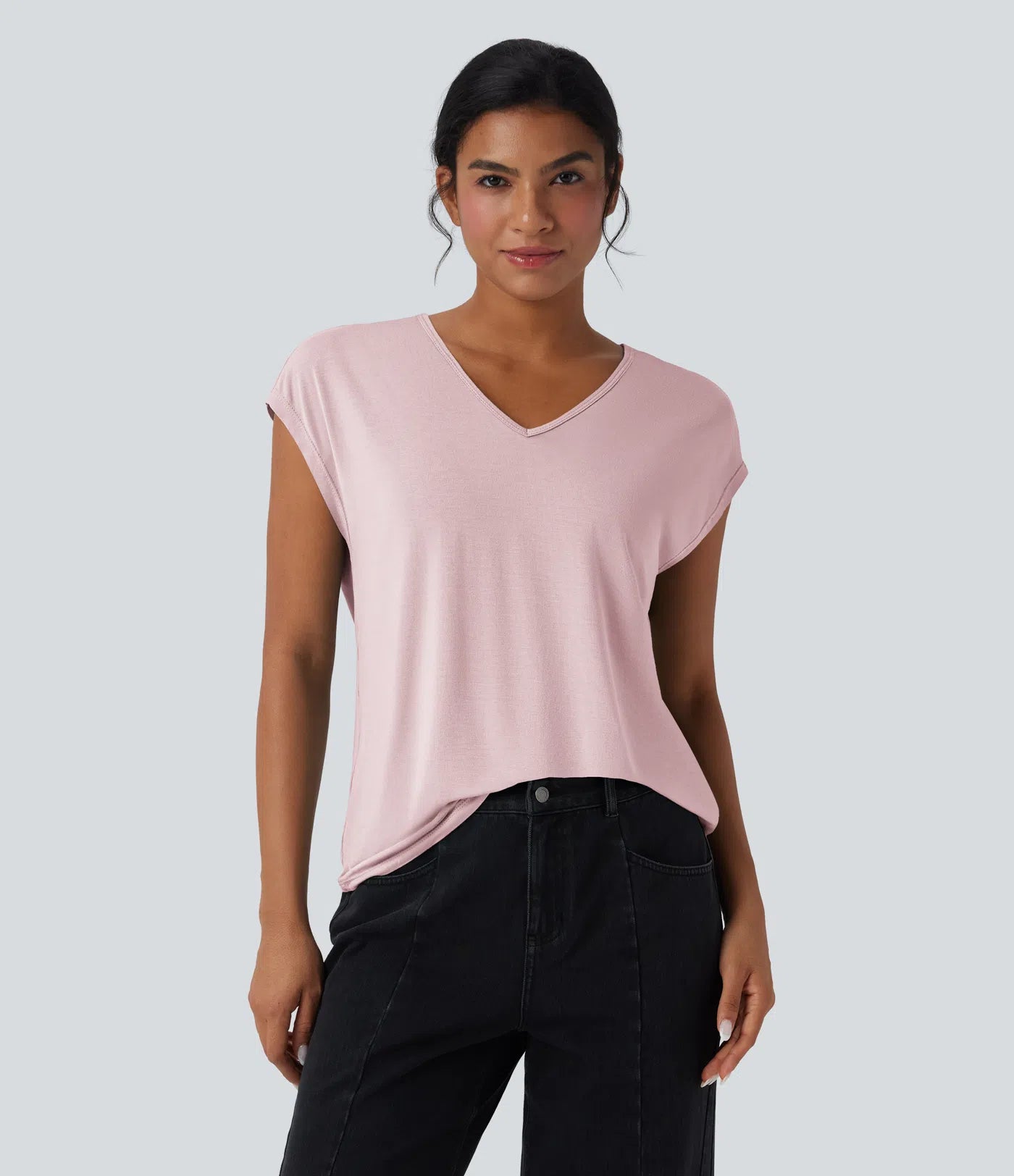 Aurella Flex™ – Essential V-Neck Shirt