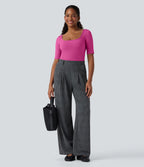 Aurella Airy™ – Soft Touch V-Neck Shirt
