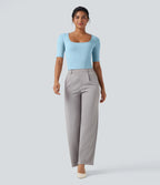 Aurella Airy™ – Soft Touch V-Neck Shirt