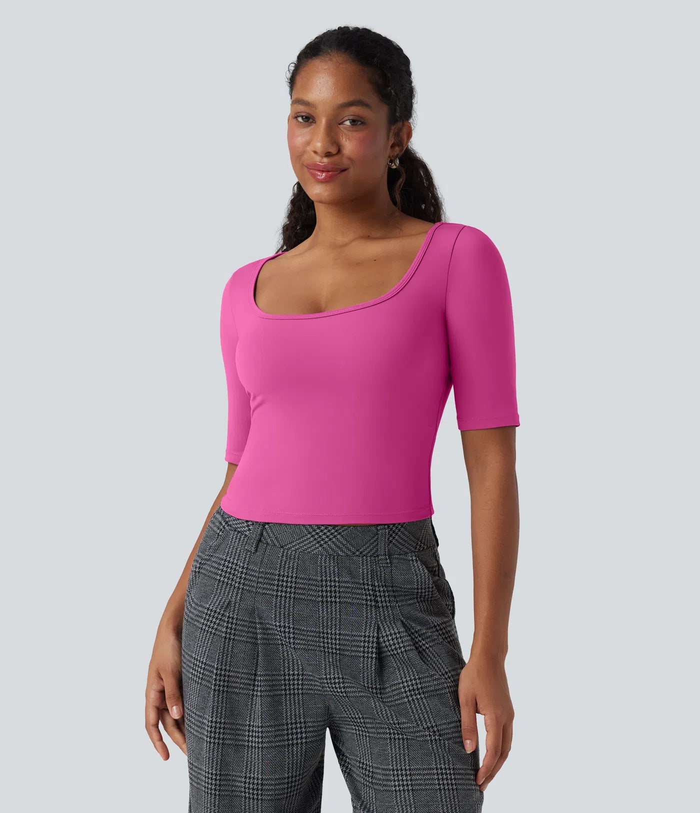Aurella Airy™ – Soft Touch V-Neck Shirt