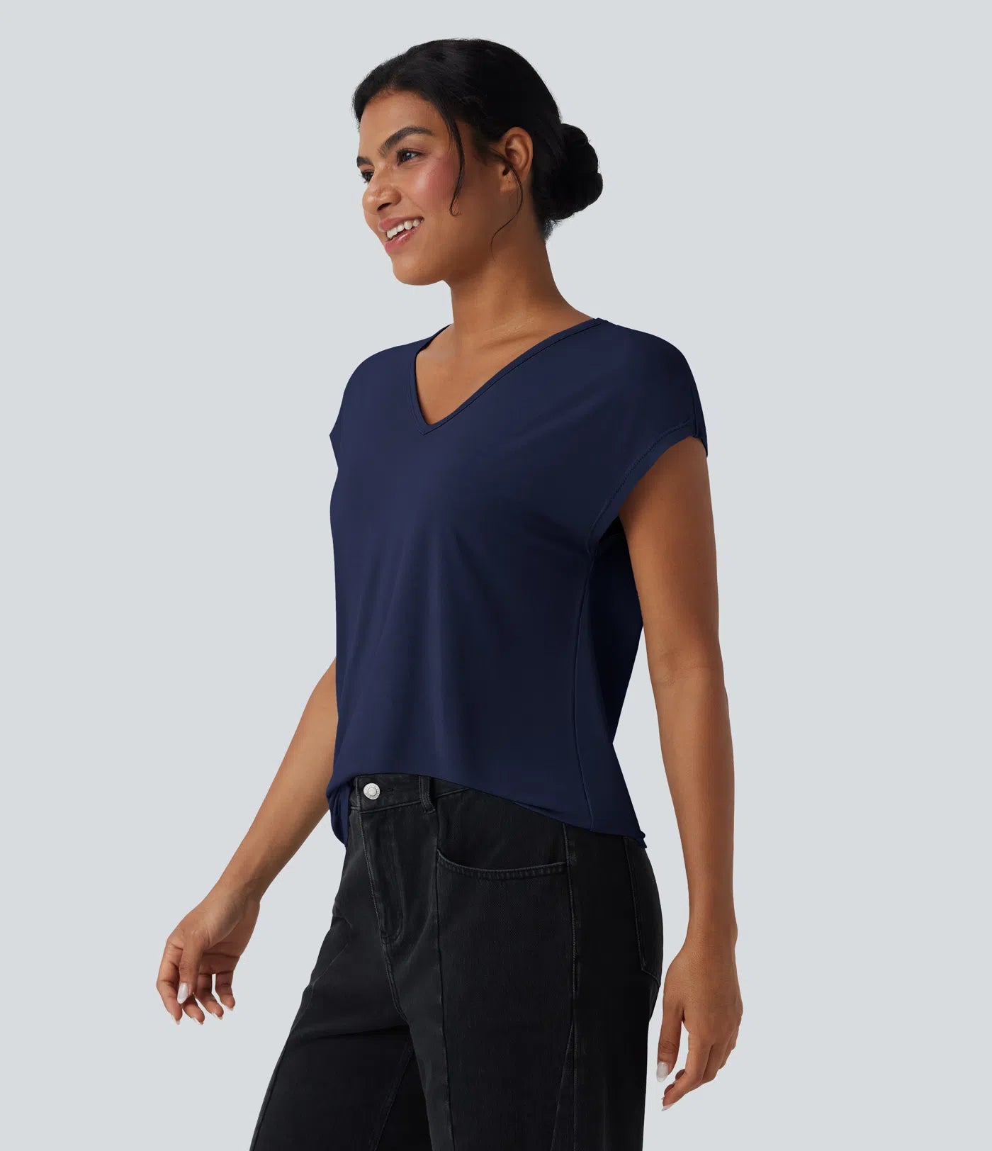 Aurella Flex™ – Essential V-Neck Shirt