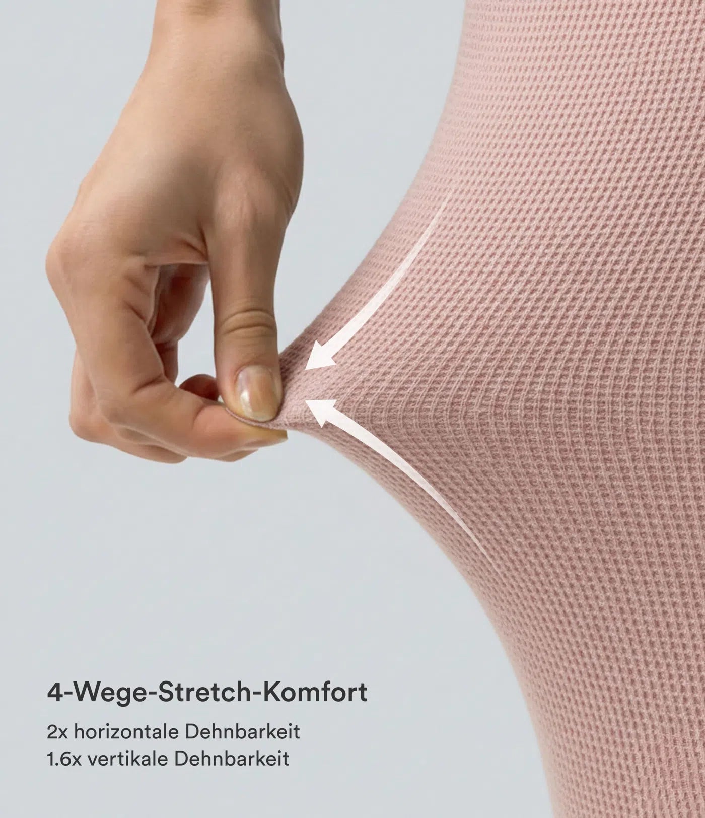 Aurella Flex™ Elastische High-Waist Stoffhose mit Seitentaschen und geradem Schnitt