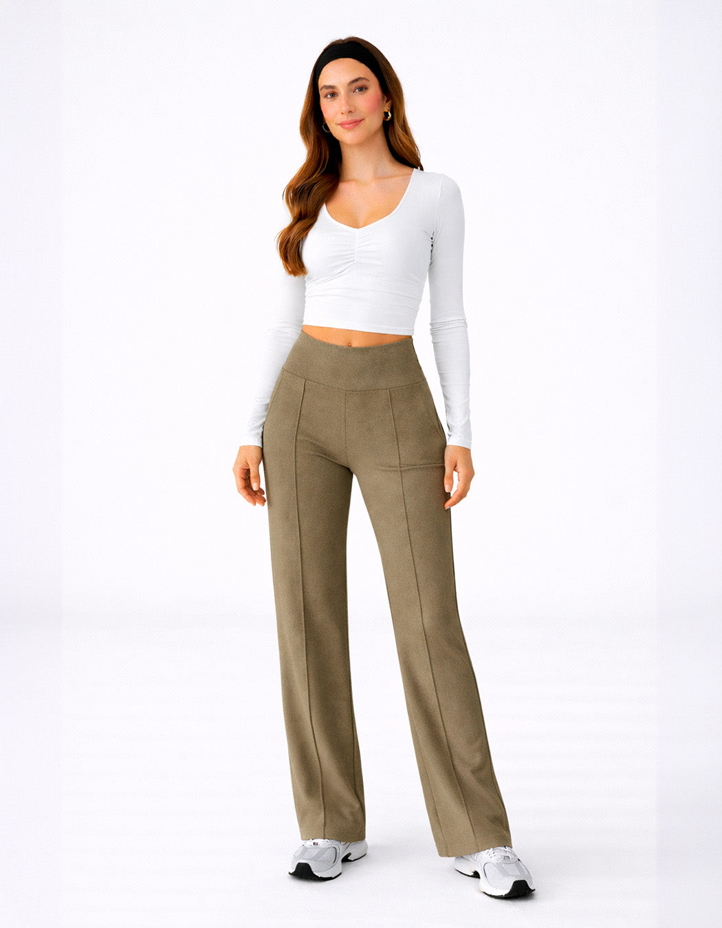 Aurella Flex Weite High Waist Hose