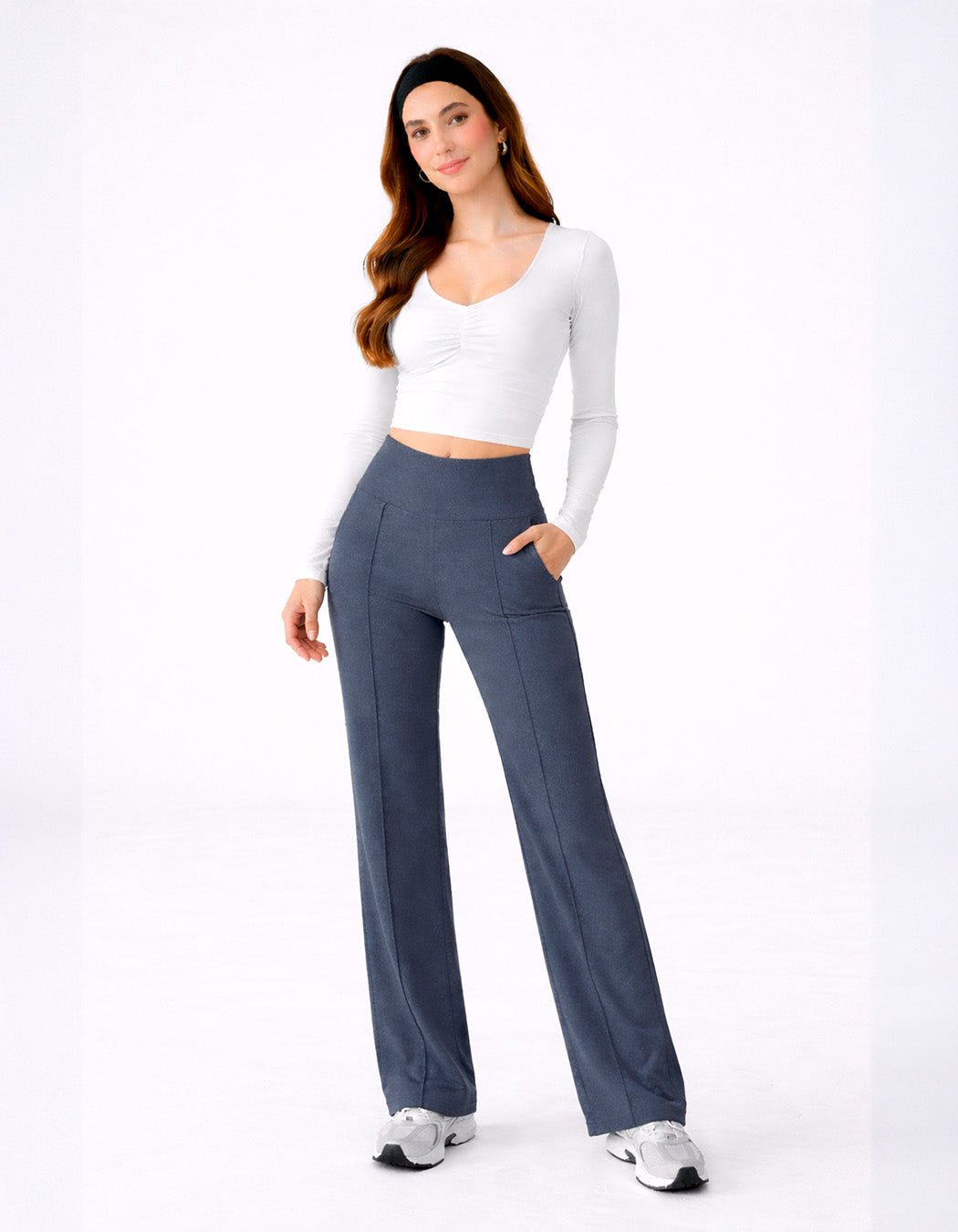 Aurella Flex Weite High Waist Hose