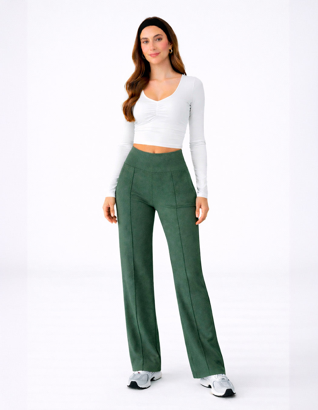 Aurella Flex Weite High Waist Hose
