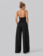 Aurella SoftFlow™ – Wide Leg Jumpsuit