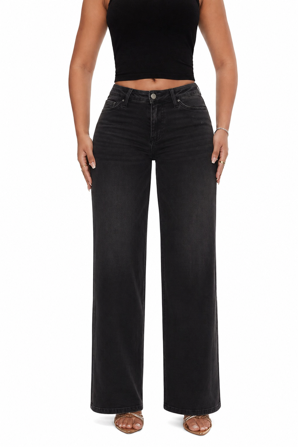 Aurella SoftDenim™ – Wide Leg Jeans