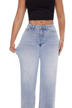 Aurella SoftDenim™ – Wide Leg Jeans