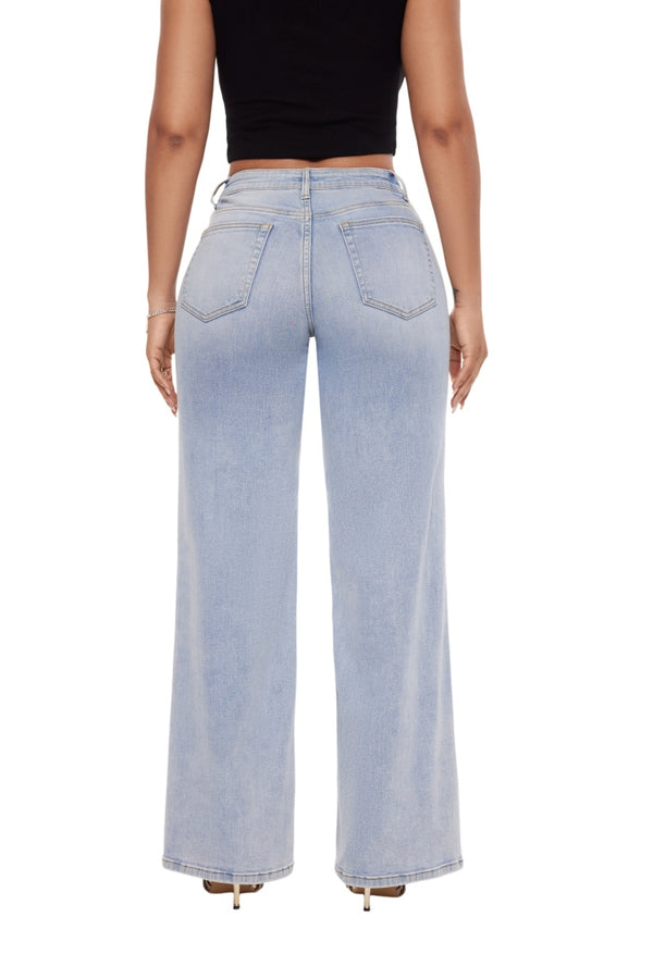 Aurella SoftDenim™ – Wide Leg Jeans