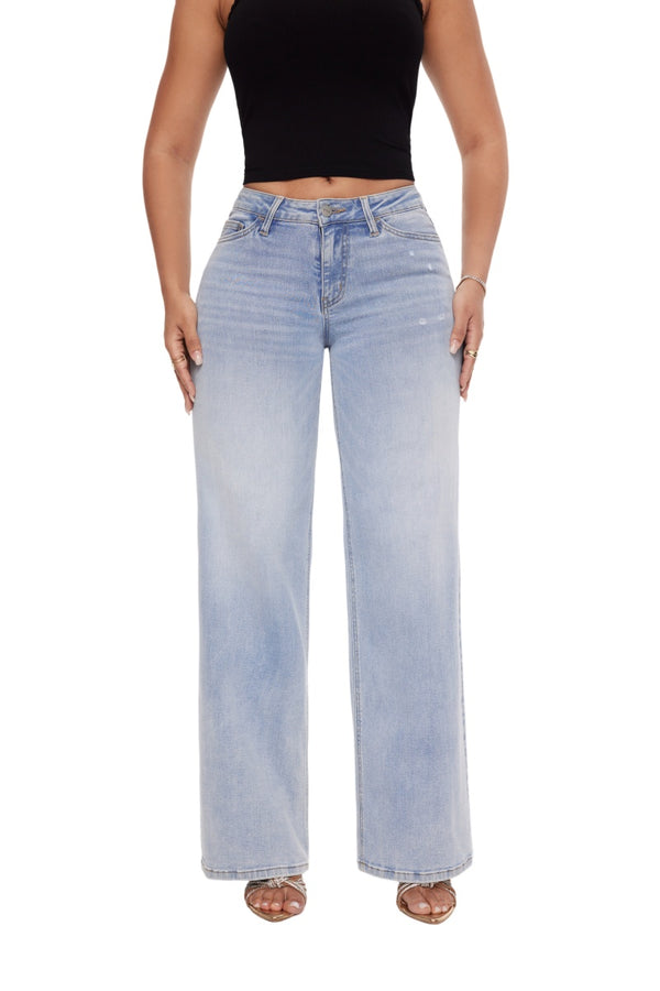 Aurella SoftDenim™ – Wide Leg Jeans