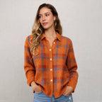 Karierter Damenpullover Frieda