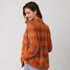 Karierter Damenpullover Frieda