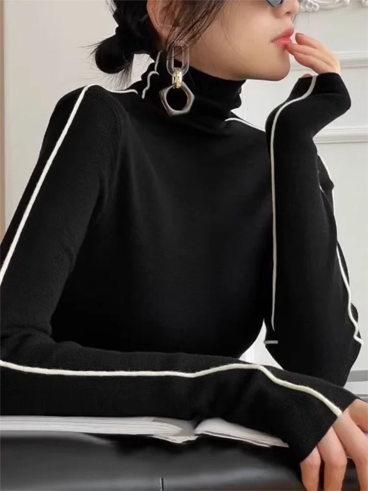 Stripe Rollkragen Hauren 