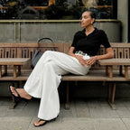 Tailored Wide-Leg Hauren 